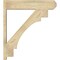 Ekena Millwork Merced Craftsman Rough Sawn Outlooker, Douglas Fir, 8"W x 36"D x 40"H OUT08X36X40MRC04RDF - alternate 3